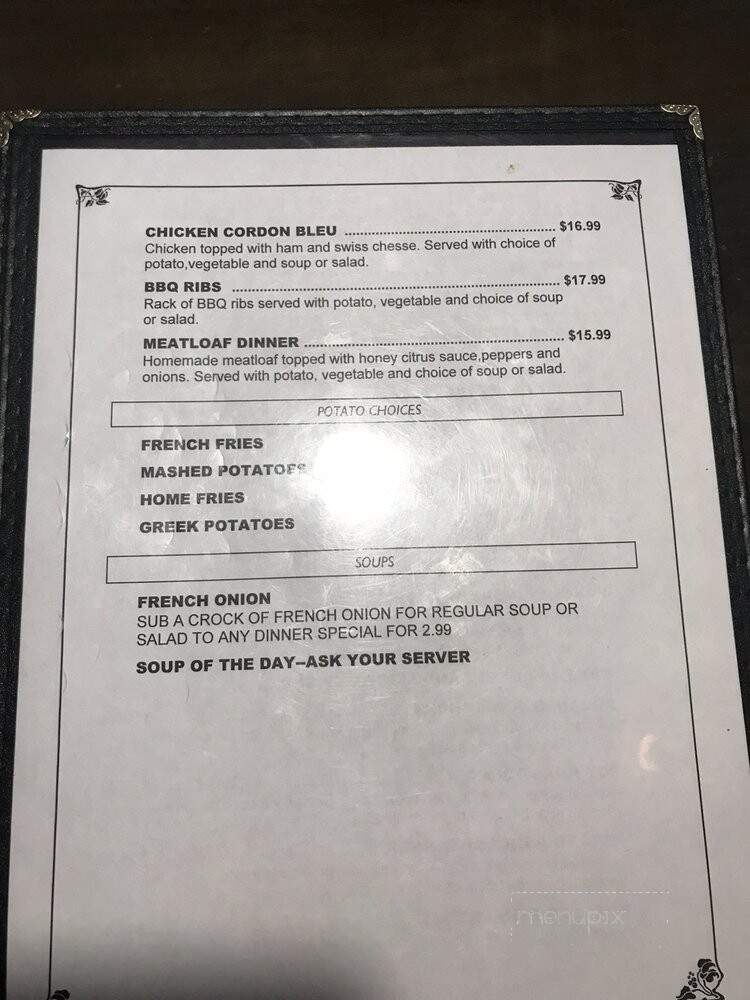 Hillview Restaurant - Depew, NY menu_pic
