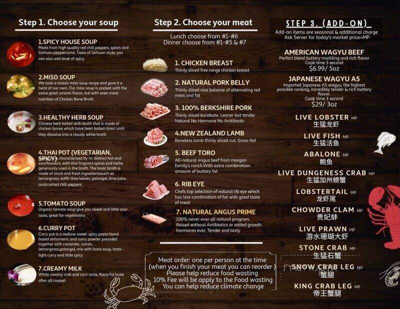 Seapot - San Mateo, CA menu_pic