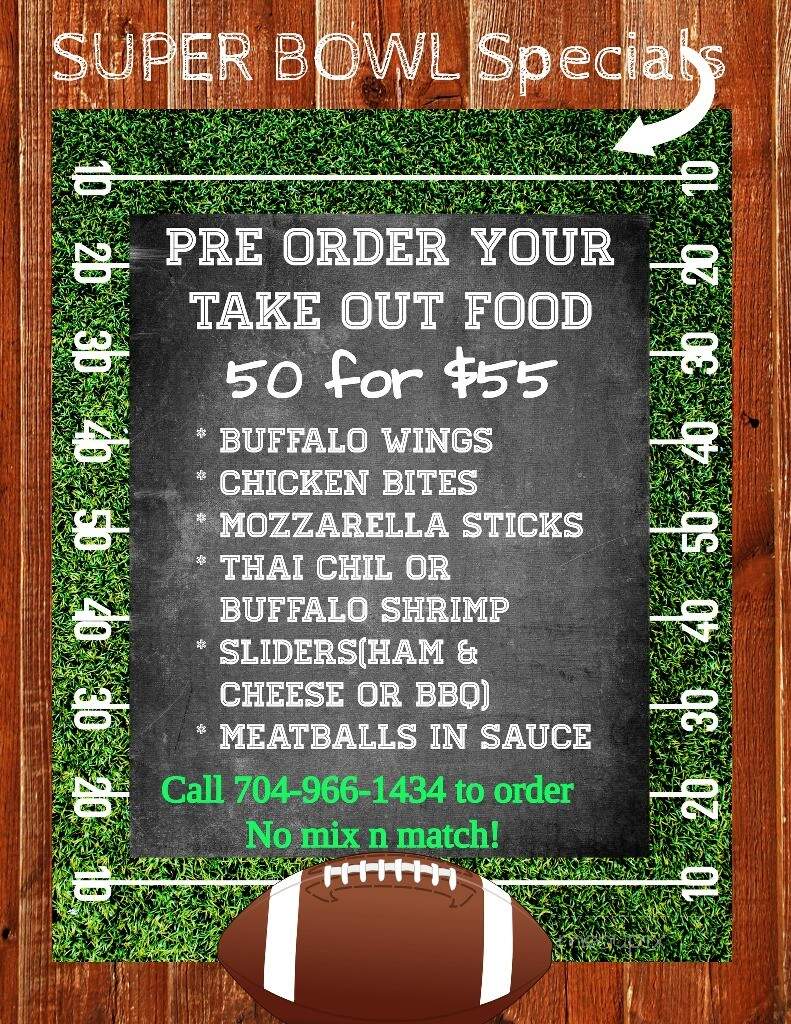 Latitudes Bar and Grill - Denver, NC menu_pic