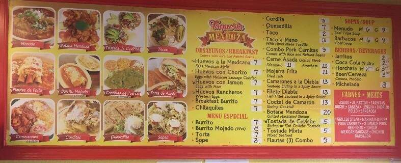 Carniceria Mendoza - Fallon, NV menu_pic