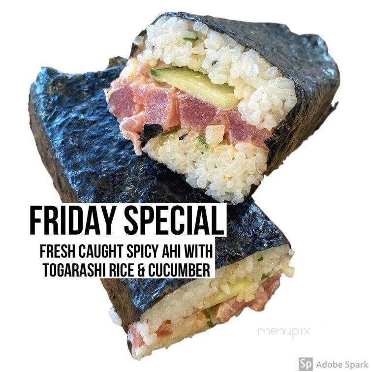 The Musubi Truck - Kapaa, HI menu_pic