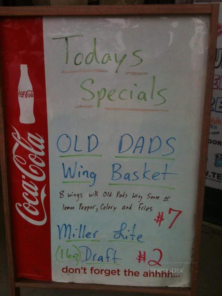 Old Dad's Wing Sauce - Dawsonville, GA menu_pic