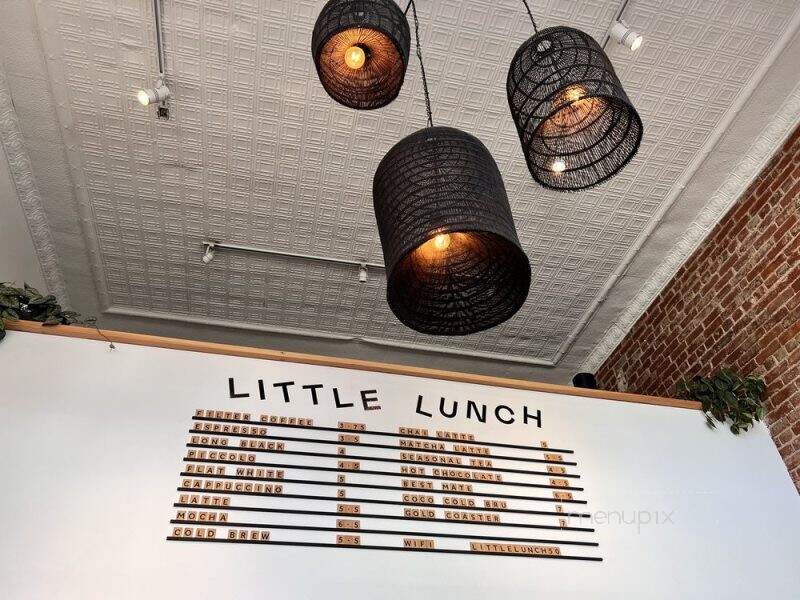Little Lunch Coffee - Venice, CA menu_pic