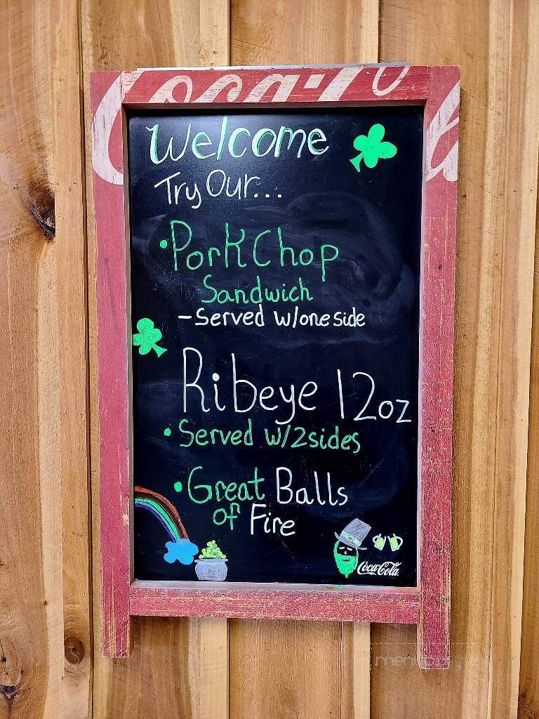Cumberland Grille - Ashland City, TN menu_pic