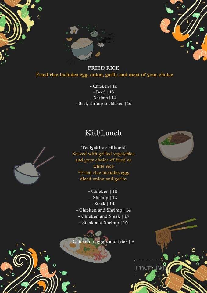 Zen Garden - Clarksville, TN menu_pic