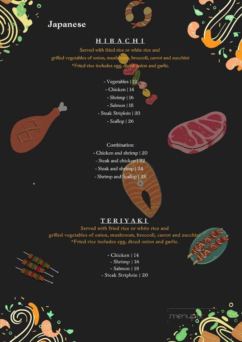 Zen Garden - Clarksville, TN menu_pic