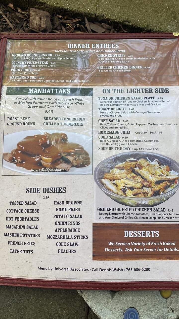The Toast - Anderson, IN menu_pic