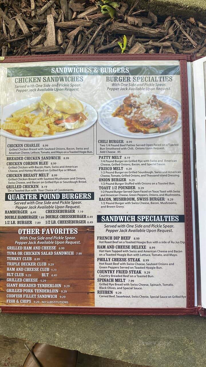 The Toast - Anderson, IN menu_pic