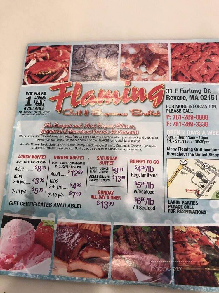 Flaming Grill & Buffet - Revere, MA