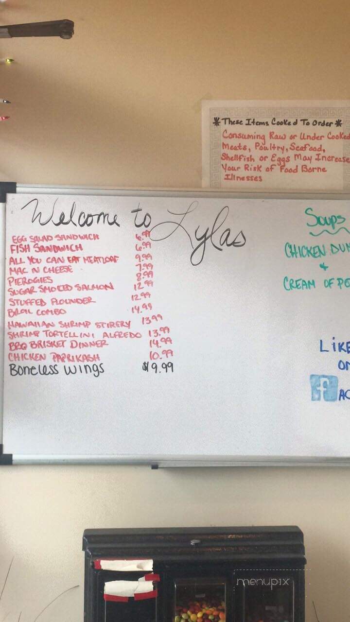 Lyla's Family Restaurant - Cuyahoga Falls, OH menu_pic