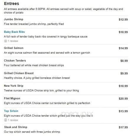Riverfront Grille - Grand Island, NE menu_pic