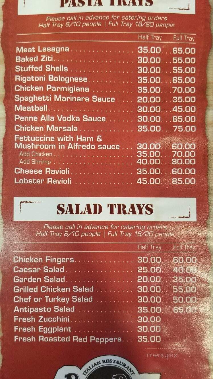 Rosa Rosa Pizzeria - Lancaster, PA menu_pic