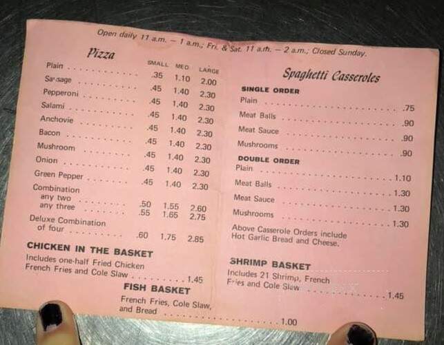 Angelo's Pizza & Subs - Louisville, KY menu_pic