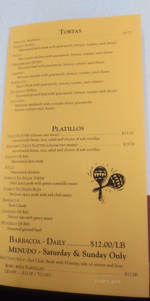 Maggie's Kitchen - Grand Rapids, MI menu_pic