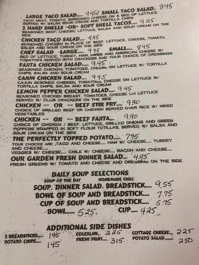 Country Pleasures Cafe - Kasson, MN menu_pic