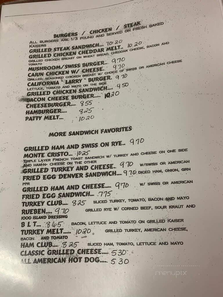 Country Pleasures Cafe - Kasson, MN menu_pic