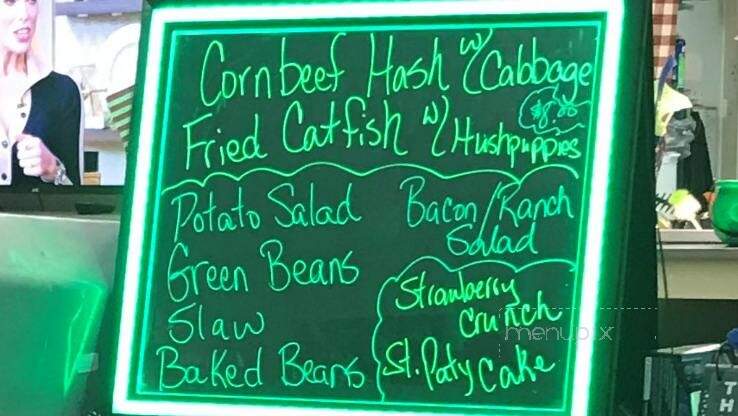 Cafe Silo - Lavonia, GA menu_pic