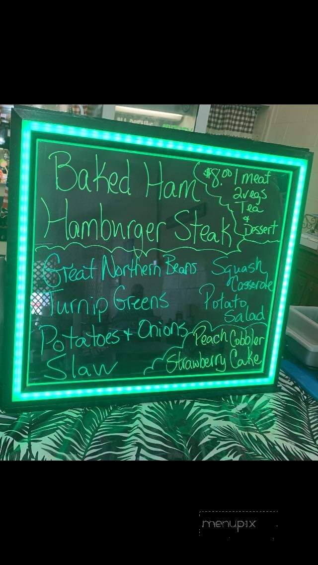 Cafe Silo - Lavonia, GA menu_pic