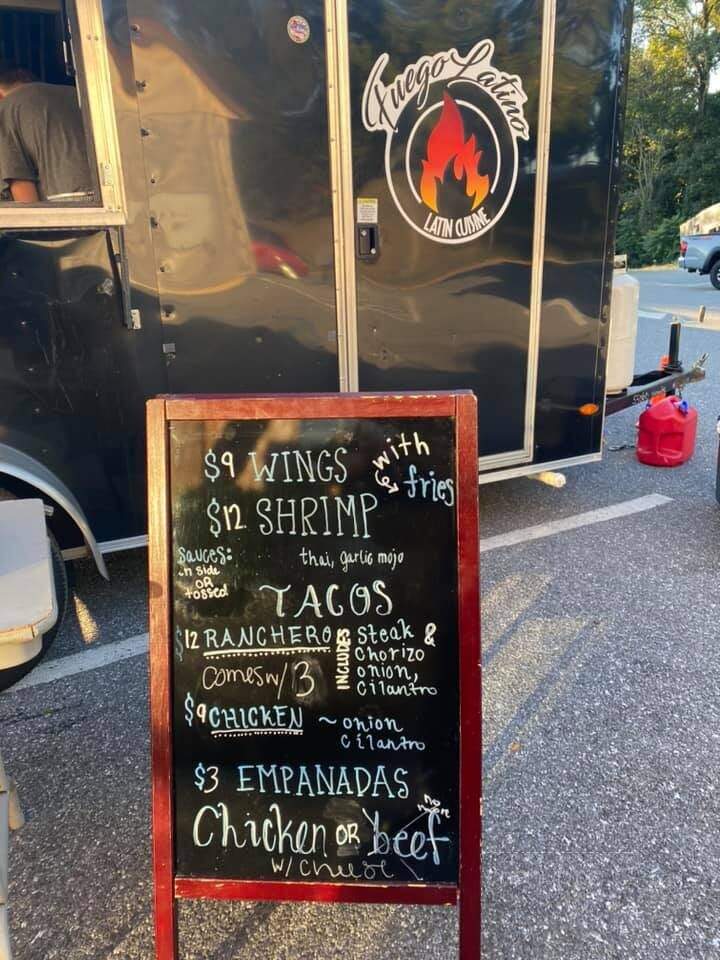 Fuego Latino - Elizabethtown, PA menu_pic