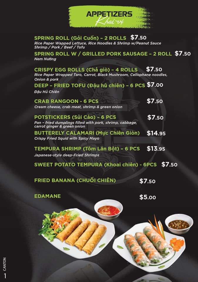 Pearl of Canton - West Bend, WI menu_pic