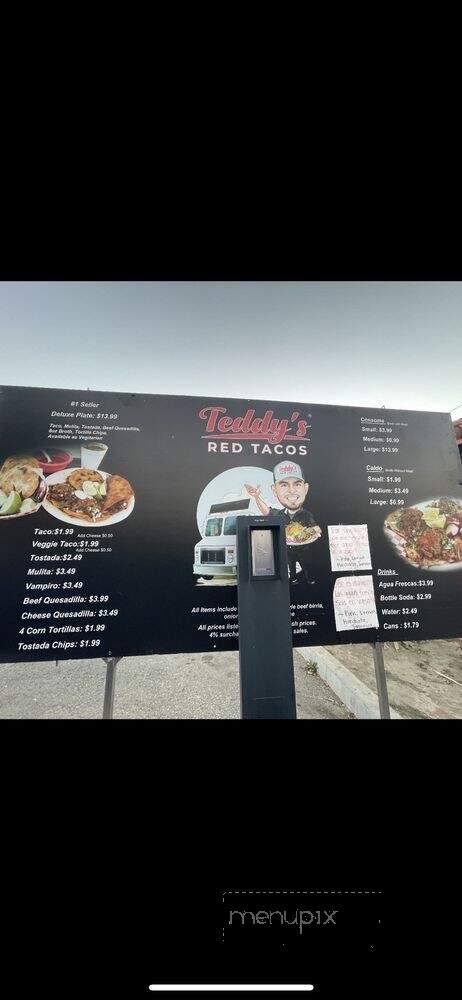 Teddy's Red Tacos  - Downey, CA