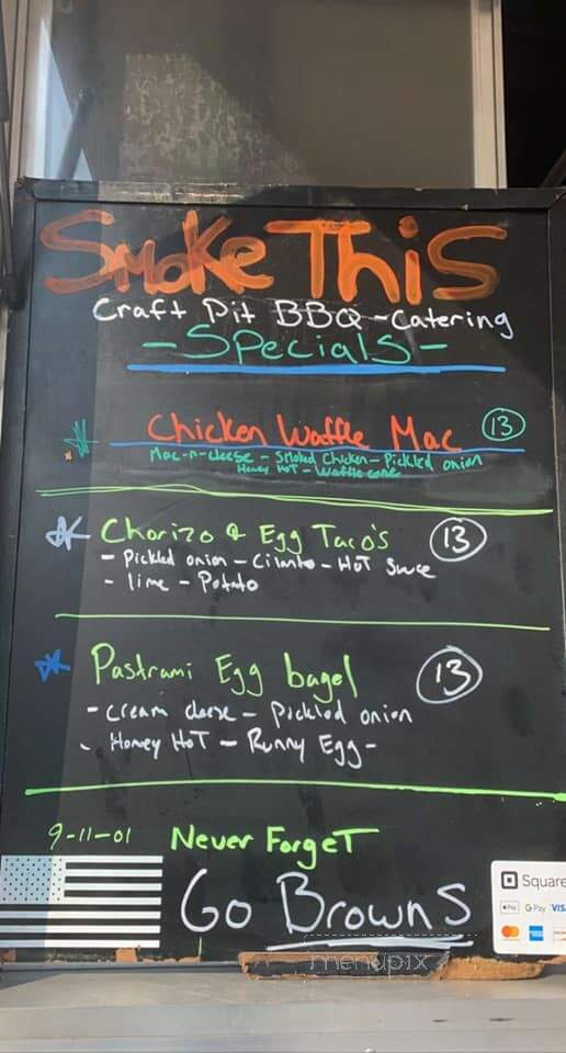Westel's Alibi & Hush - Willoughby, OH menu_pic