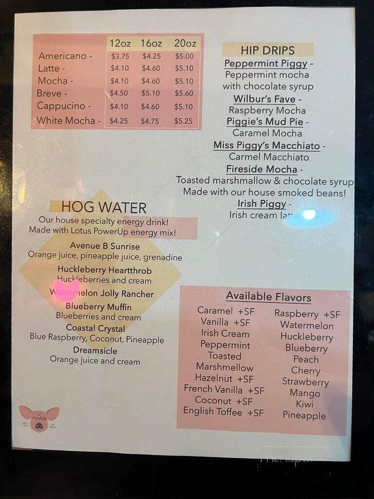 The Pork Belly - Kuna, ID menu_pic