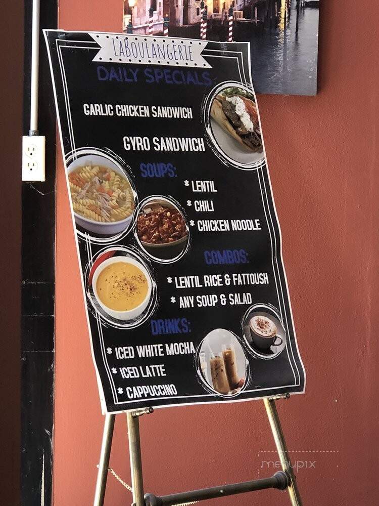 La Boulangerie - Stockton, CA menu_pic