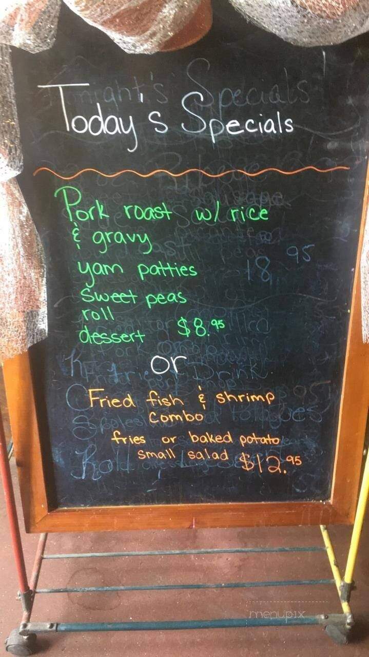 Neptunes - Elton, LA menu_pic