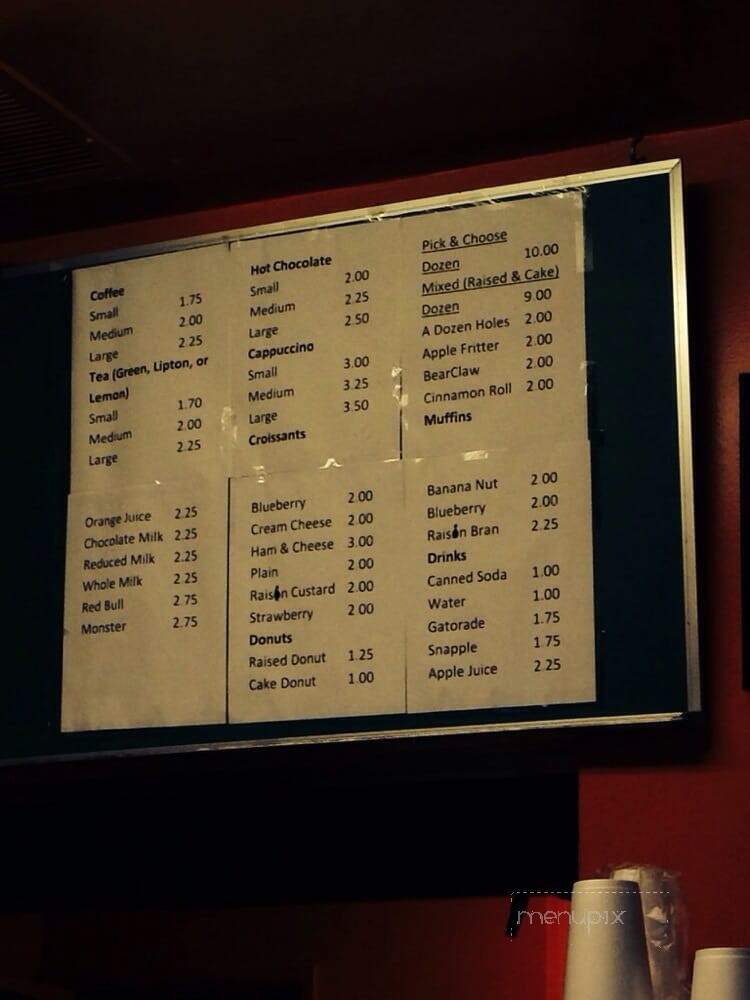 Monarch Donuts - Arcadia, CA menu_pic