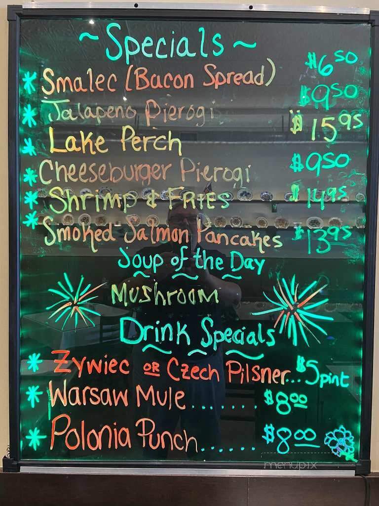 Under The Eagle - Hamtramck, MI menu_pic