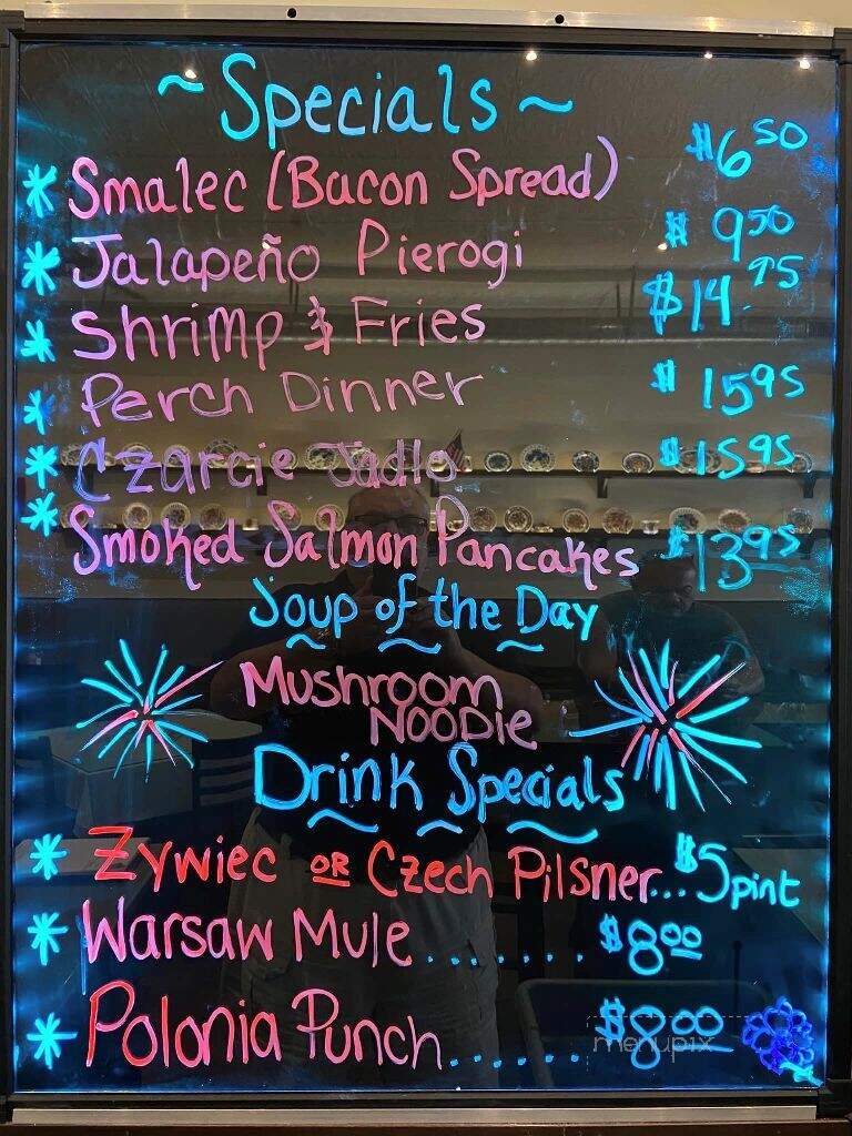 Under The Eagle - Hamtramck, MI menu_pic