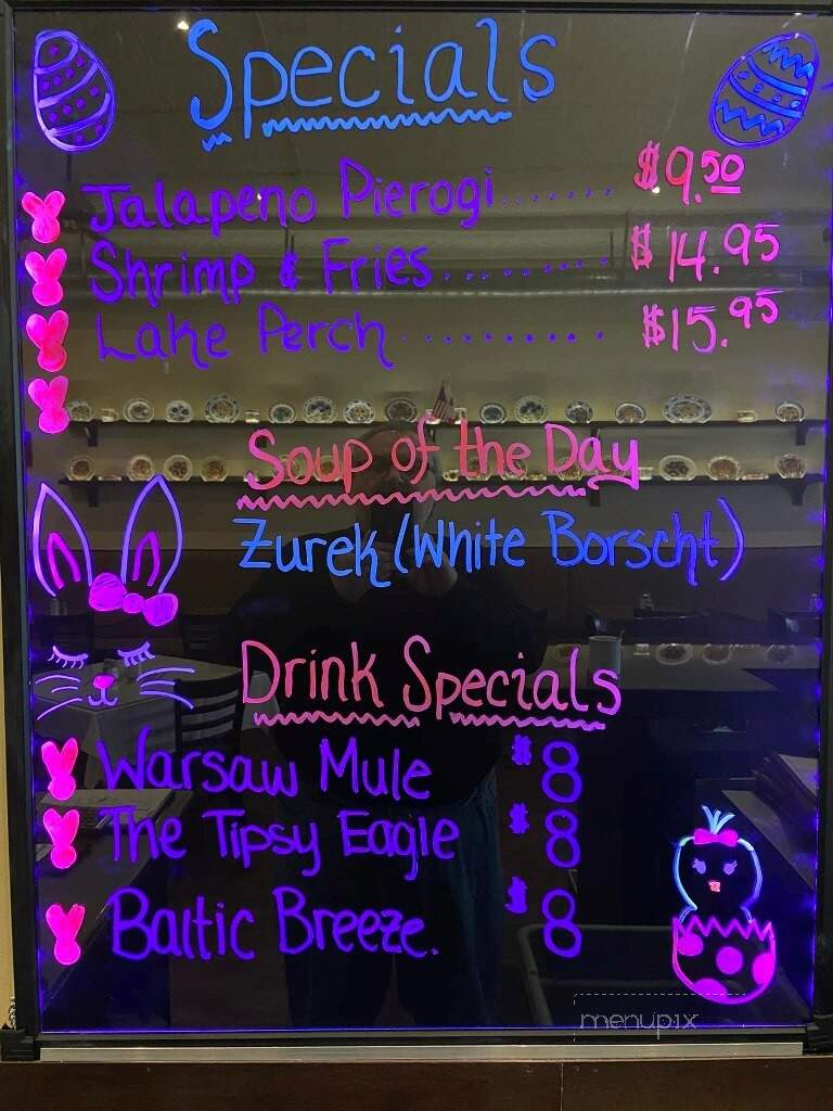 Under The Eagle - Hamtramck, MI menu_pic