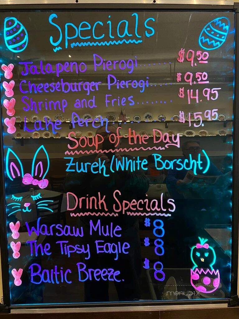 Under The Eagle - Hamtramck, MI menu_pic