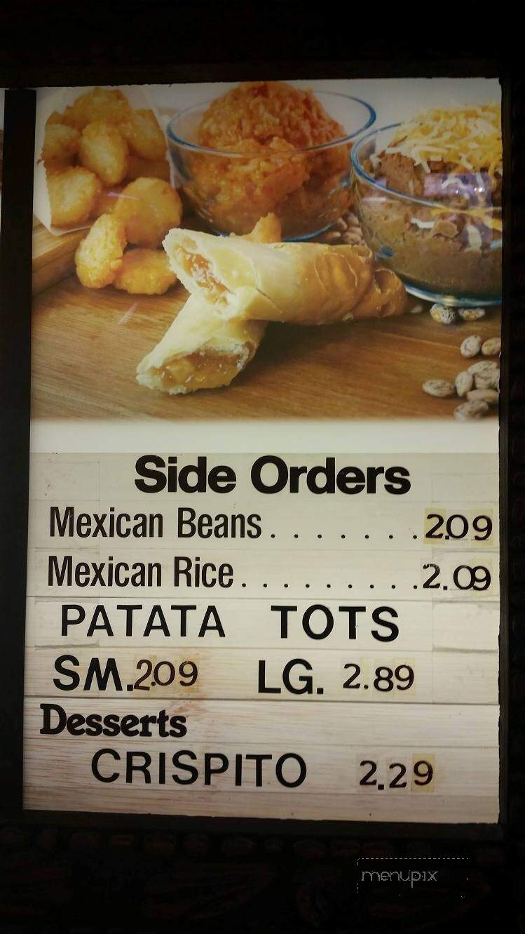 Zanz Mexican Restaurant - Mankato, MN menu_pic