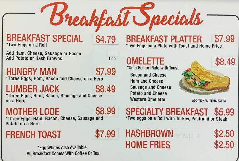 Hero Express - Bohemia, NY menu_pic