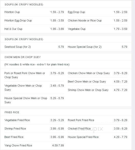 No 1 Kitchen - Sauk City, WI menu_pic