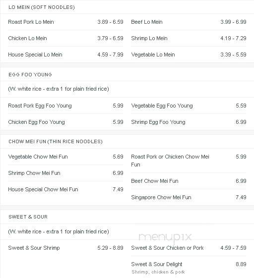 No 1 Kitchen - Sauk City, WI menu_pic
