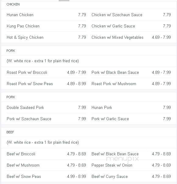 No 1 Kitchen - Sauk City, WI menu_pic