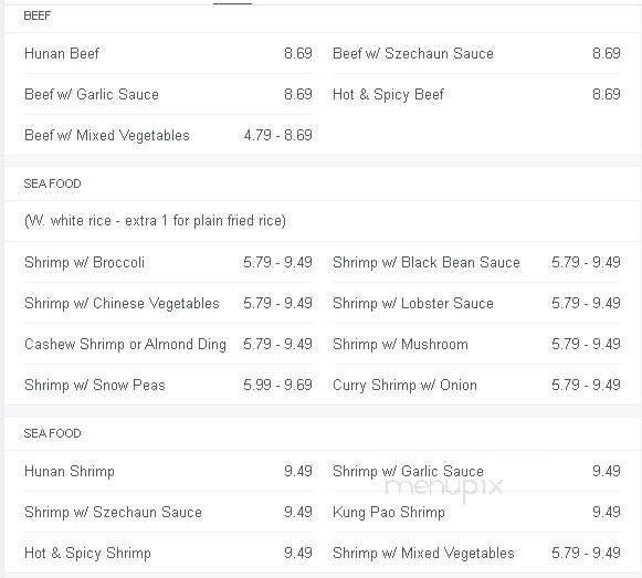 No 1 Kitchen - Sauk City, WI menu_pic