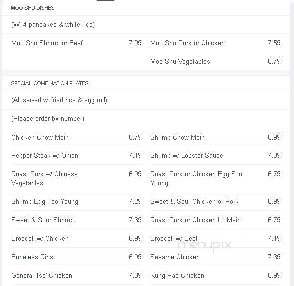 No 1 Kitchen - Sauk City, WI menu_pic