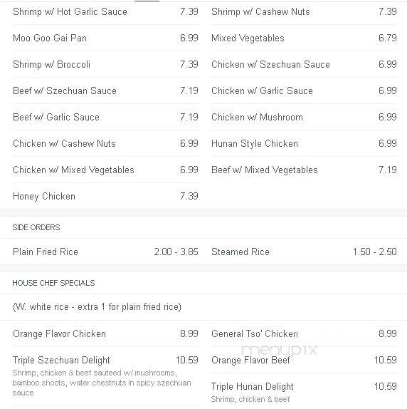 No 1 Kitchen - Sauk City, WI menu_pic