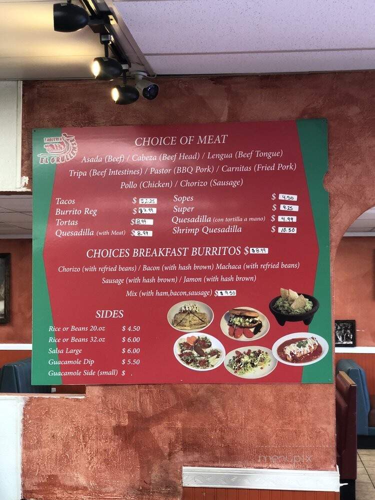 El Grullense Mexican Restaurant - Pacheco, CA menu_pic