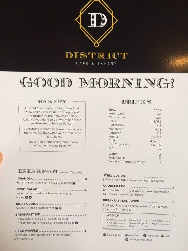 District Cafe & Bakery - Edmonton, AB