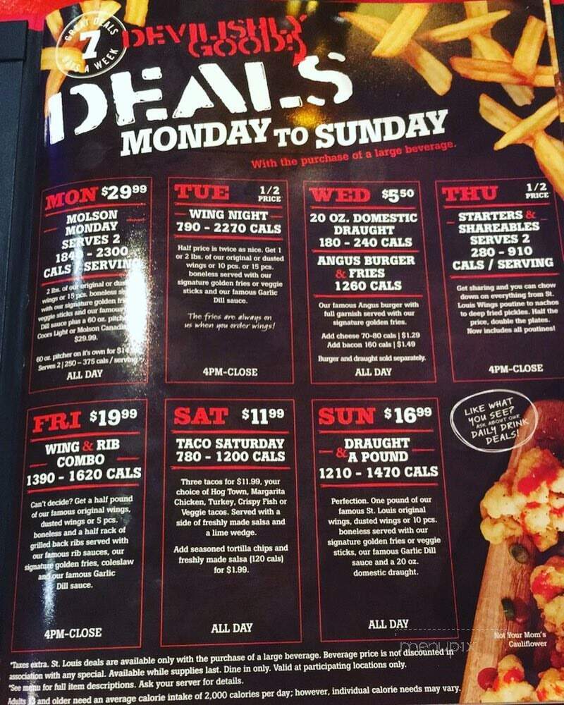 St Louis Bar & Grill - Guelph, ON