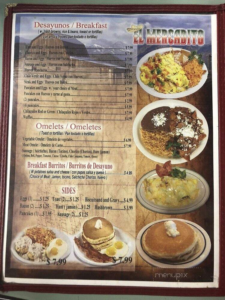El Mercadito Restaurant - Riverdale, CA menu_pic