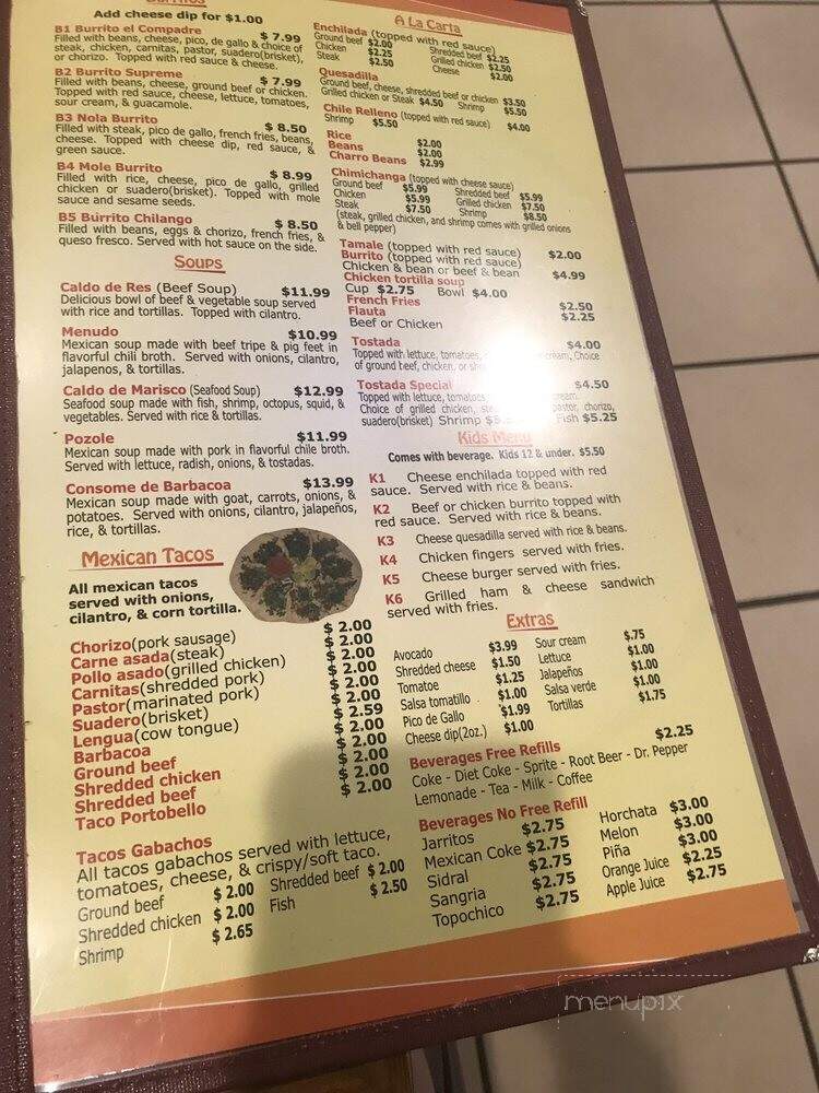 Los Compadres Mexican Grill - Gretna, LA