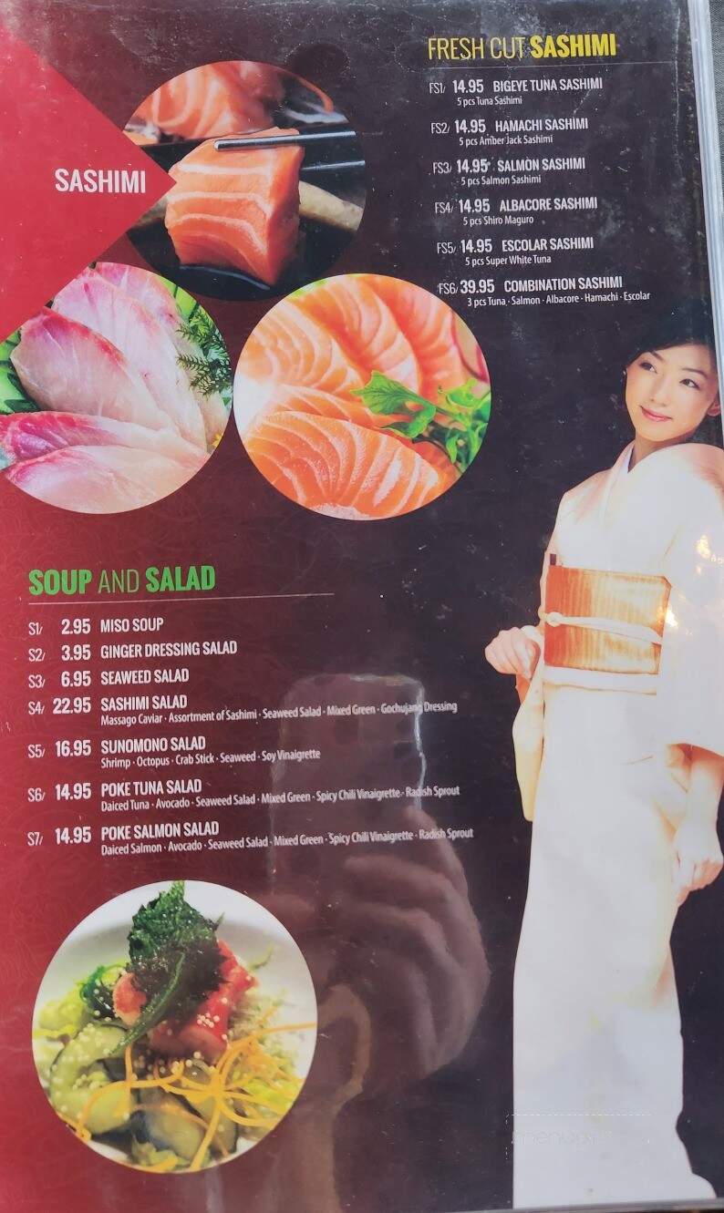 I Luv Sushi - Rockford, IL menu_pic