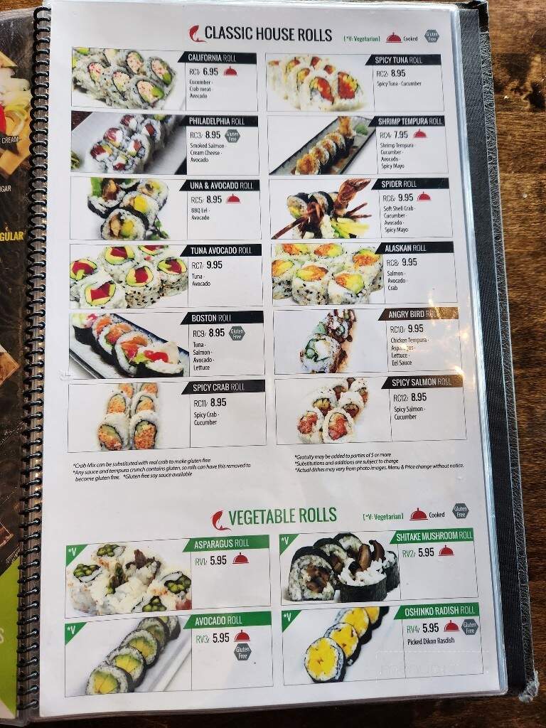I Luv Sushi - Rockford, IL menu_pic