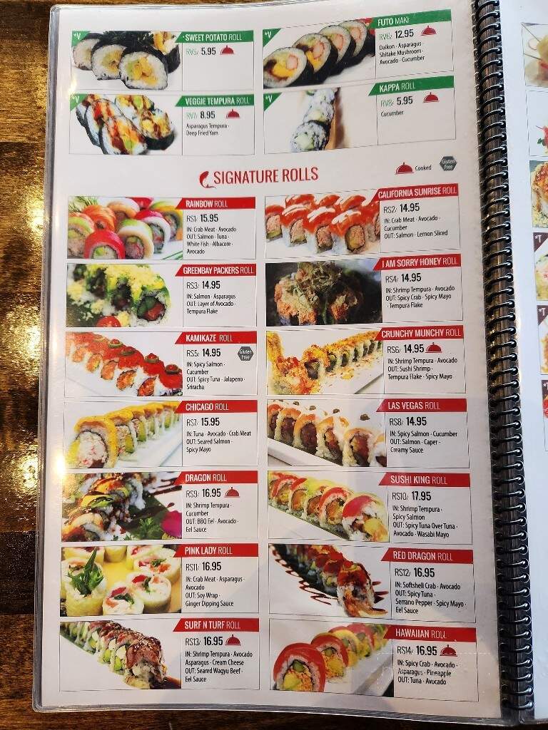 I Luv Sushi - Rockford, IL menu_pic
